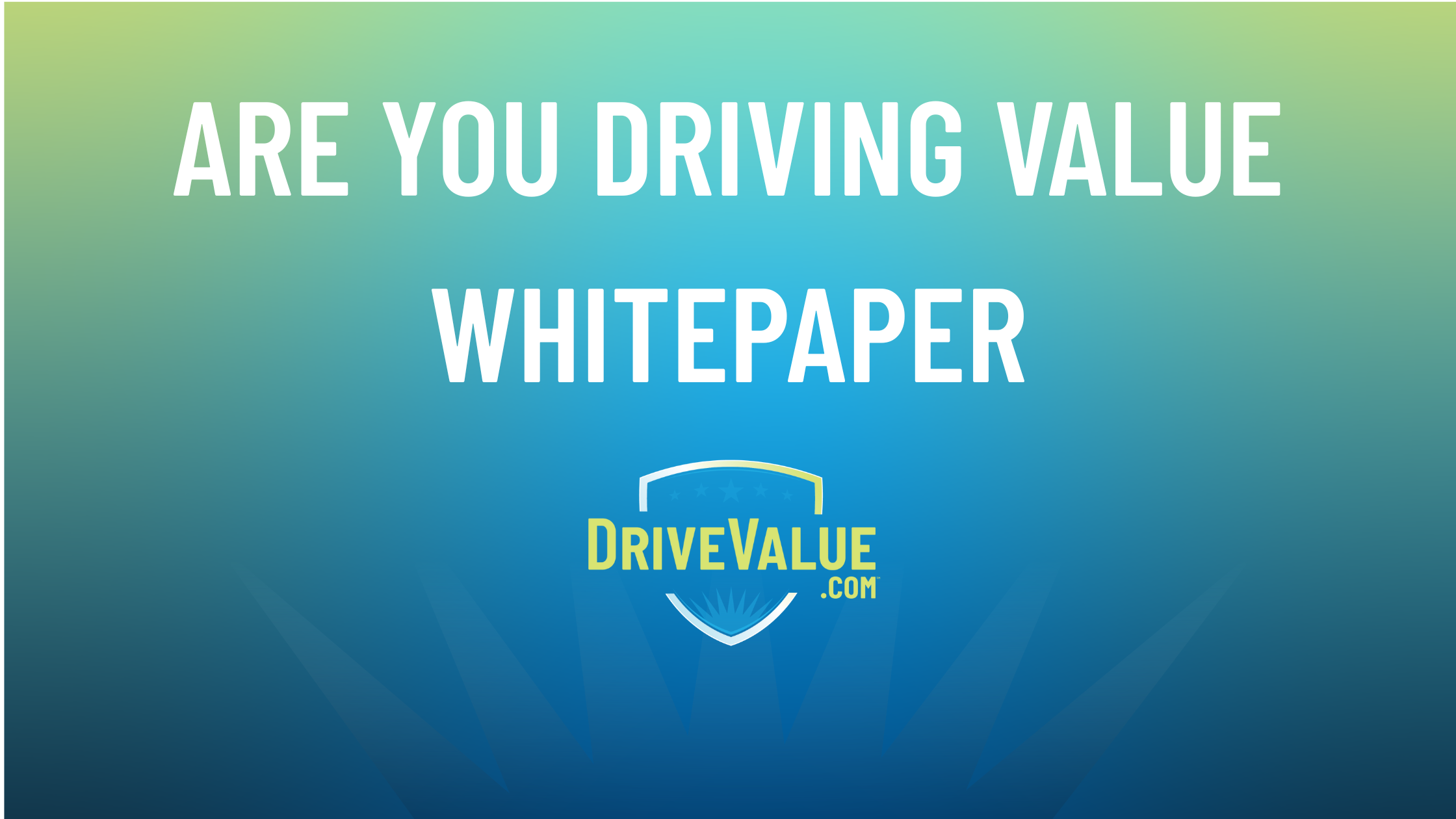 are-you-driving-value